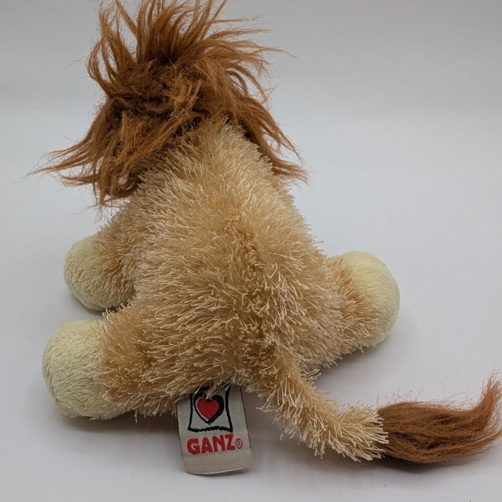 Ganz Webkinz Lil'Kinz Tawny Yellow Lion Plush Stuffed Animal Only - Picture 2 of 8